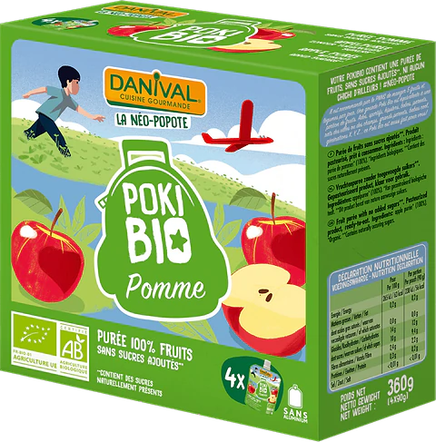 Drinkzakjes Appel Kids BIO